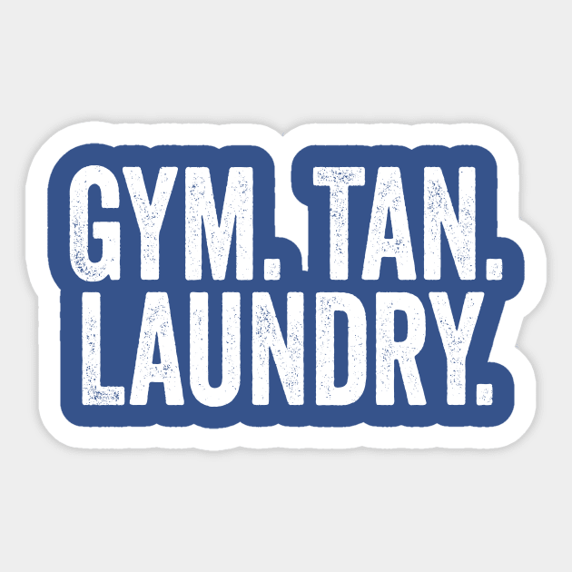 Gym Tan Laundry White Sticker by GuuuExperience